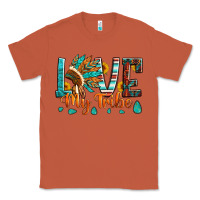 Copper love my tribe native american indian headdress Classic Tee - Artiststas