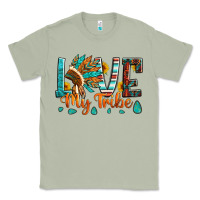 Matcha love my tribe native american indian headdress Classic Tee - Artiststas