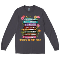 Smoke the original women of the bible books full color Long Sleeve Tee - JahusDesignShop