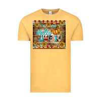 Vintage Mustard hello pumpkin tumbler Vintage Tee - BundleAndBundleShop