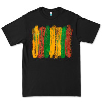 Black black history brushstroke Premium Tee - texasbilliewilder