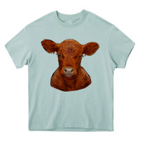 Arona red angus calf Heavy Core Tee - RanaPortraitStore