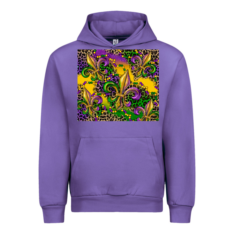 Mardi Gras Fleur De Lis Urban Hoodie by CowGirlArtShop | Teevron