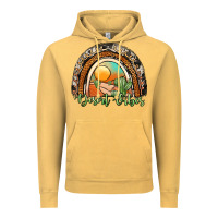 Vintage Mustard desert vibes rainbow Vintage Hoodie - JahusDesignShop