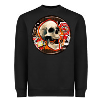 Black firefighter coasters Heavyweight Sweatshirt - AdoDesignShop