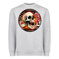 Heather Grey firefighter coasters Heavyweight Sweatshirt - AdoDesignShop