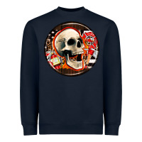 Navy firefighter coasters Heavyweight Sweatshirt - AdoDesignShop