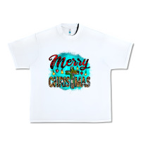 White merry christmas wood slice ornament Urban Heavy Tee - JahusDesignShop
