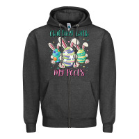 Charcoal Heather chilling with my peeps Zipper Hoodie - MaliasSmallBusiness