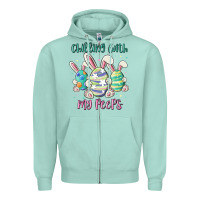 Seafoam chilling with my peeps Zipper Hoodie - MaliasSmallBusiness
