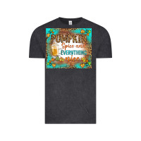 Vintage Black pumpkin spice and everything nice Vintage Tee - BundleAndBundleShop