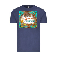 Vintage Denim pumpkin spice and everything nice Vintage Tee - BundleAndBundleShop