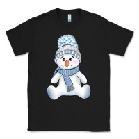 Black winter snowman Classic Tee - AdoDesignShop