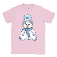 Bubblegum Pink winter snowman Classic Tee - AdoDesignShop