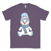 Lavender winter snowman Classic Tee - AdoDesignShop