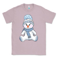Lilac winter snowman Classic Tee - AdoDesignShop