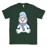Sports Green winter snowman Classic Tee - AdoDesignShop