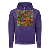 Western Boots And Sunflowers Seamless Pattern Vintage Hoodie | Teevron
