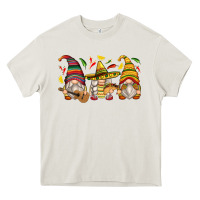 Cream mexican gnomes Heavy Core Tee - Zillion Design Studio