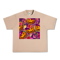 Burro halloween witchy pumpkin seamless pattern Urban Heavy Tee - BundleAndBundleShop