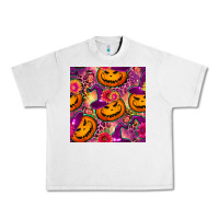 Lunar Rock halloween witchy pumpkin seamless pattern Urban Heavy Tee - BundleAndBundleShop