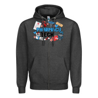 Pharmacy Tech Zipper Hoodie | Teevron