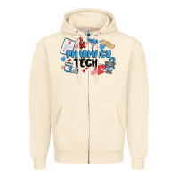 Sandshell pharmacy tech Zipper Hoodie - MaliasSmallBusiness