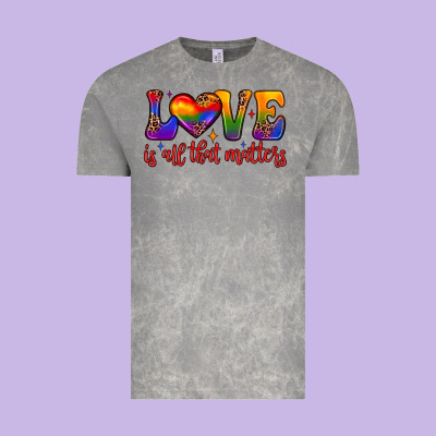 Love Is All That Matters Vintage Tee Designed By Jahusdesignshop