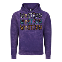 Cloud Purple western western western Vintage Hoodie - CowhideDigitalArt