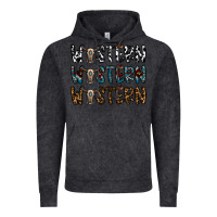 Vintage Black western western western Vintage Hoodie - CowhideDigitalArt
