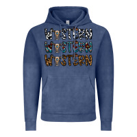 Vintage Denim western western western Vintage Hoodie - CowhideDigitalArt