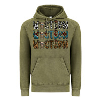 Vintage Olive western western western Vintage Hoodie - CowhideDigitalArt
