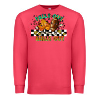 Cardinal falls out balls out Premium Sweatshirt - LillyAllenDesigns
