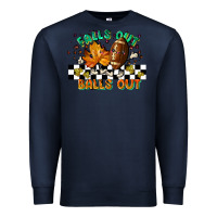 Navy falls out balls out Premium Sweatshirt - LillyAllenDesigns