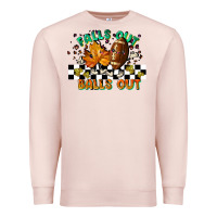 Pale Pink falls out balls out Premium Sweatshirt - LillyAllenDesigns