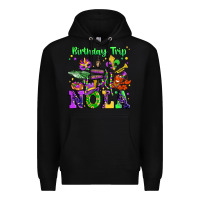 Black birthday trip nola Premium Hoodie - JahusDesignShop