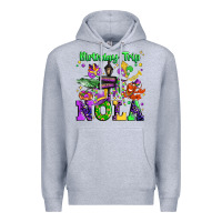 Heather Grey birthday trip nola Premium Hoodie - JahusDesignShop