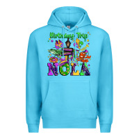 Ocean Blue birthday trip nola Premium Hoodie - JahusDesignShop