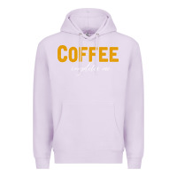 Lilac Coffee Completes Me Premium Hoodie - Bettercallsaul
