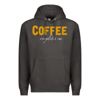 Smoke Coffee Completes Me Premium Hoodie - Bettercallsaul