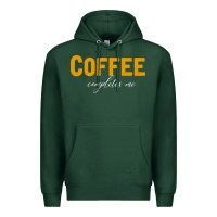Sports Green Coffee Completes Me Premium Hoodie - Bettercallsaul
