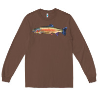 Chestnut Rainbow Trout Long Sleeve Tee - LillyAllenDesigns