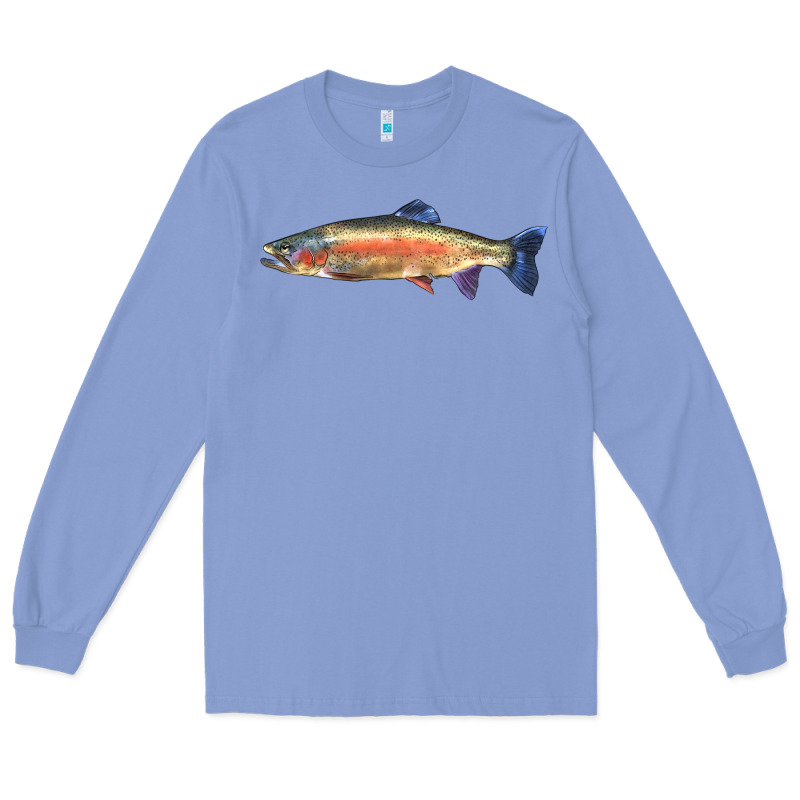 Rainbow Trout Long Sleeve Tee by LillyAllenDesigns | Teevron