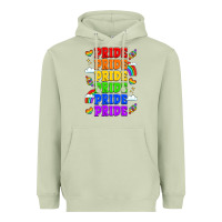 Matcha rainbow pride celebration Heavyweight Hoodie - LillyAllenDesigns