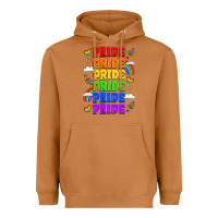 Meerkat rainbow pride celebration Heavyweight Hoodie - LillyAllenDesigns