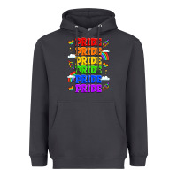 Smoke rainbow pride celebration Heavyweight Hoodie - LillyAllenDesigns