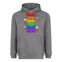 Storm rainbow pride celebration Heavyweight Hoodie - LillyAllenDesigns