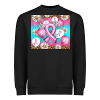 Black Breast cancer balloon Heavyweight Sweatshirt - Artiststas