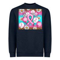 Navy Breast cancer balloon Heavyweight Sweatshirt - Artiststas