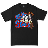 Black oh my stars cow Premium Tee - Zillion Design Studio